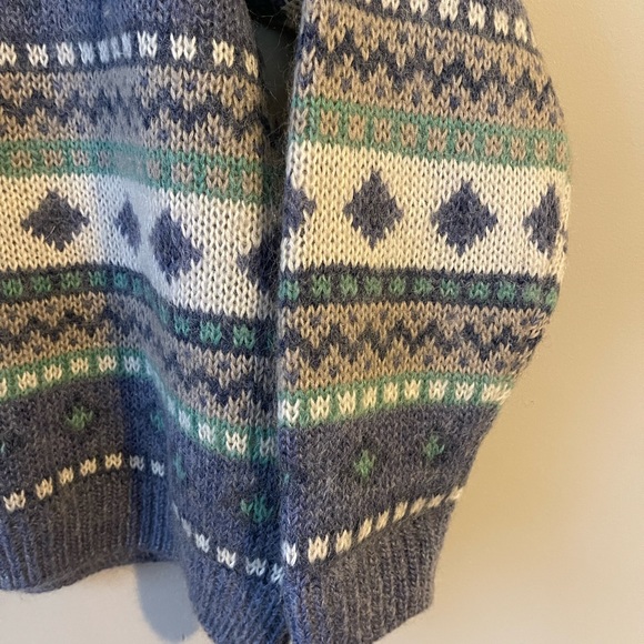 L. L. Bean 80’s Vintage Mohair Wool Blend Cozy Chunky Sweater - Picture 6 of 12